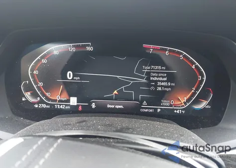 2020 BMW X7 xDrive40I z USA, uszkodzony, nr VIN 5UXCW2C04L9C91526